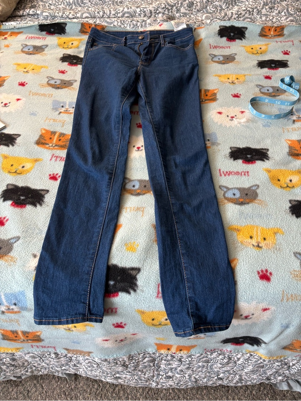 Dark Blue Denim Jeans W27 L30